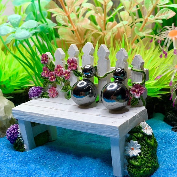 Gunmetal Double Stud Earrings - Picture 3 of 8